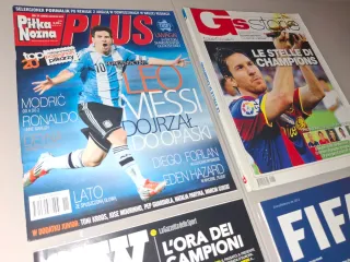 4 revistas messi fc barcelona argentina