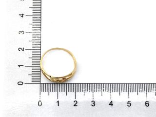 anillo oro 18k con piedra con circonita t. 19 (18,79 mm)