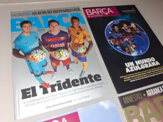 4 revistas messi fc barcelona argentina