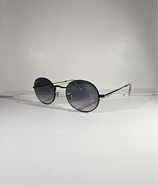 Occhiali Ray Ban Oval Neri/Grigi