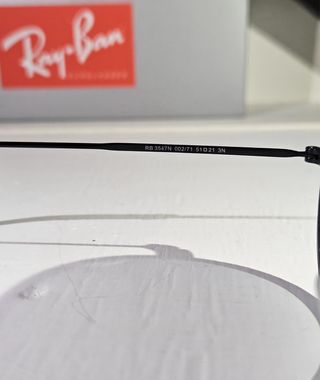 Occhiali Ray Ban Oval Neri/Grigi