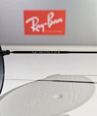 Occhiali Ray Ban Oval Neri/Grigi