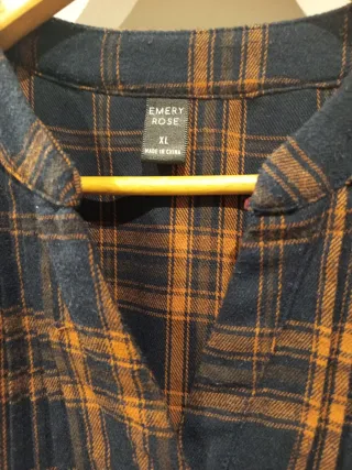 Vestido cuadros Shein Talla XL