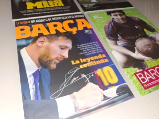 4 revistas messi fc barcelona argentina