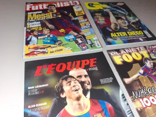 4 revistas messi fc barcelona argentina