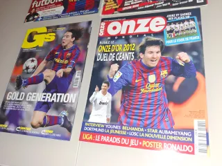 4 revistas messi fc barcelona argentina