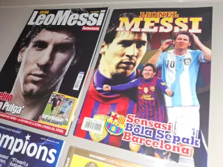 4 revistas messi fc barcelona argentina