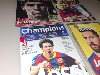4 revistas messi fc barcelona argentina