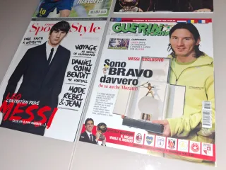 4 revistas messi fc barcelona argentina