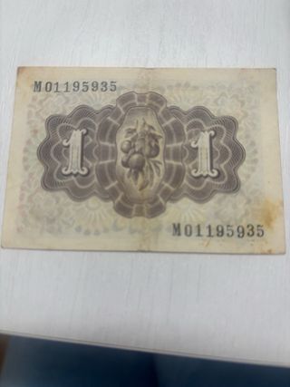 Billete 5 Pesetas Banco de España