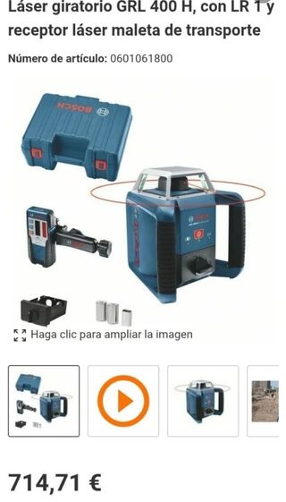 Bosch GRL 400 H Láser giratorio