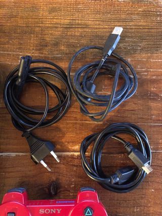 Consola PS3 SLIM 320GB + Mando Rojo