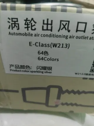 Aireadores Mercedes con LED