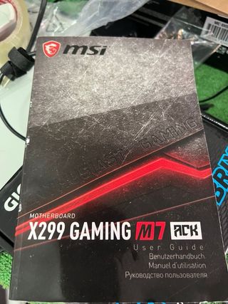 MSI X299 Gaming M7 ACK Placa Base