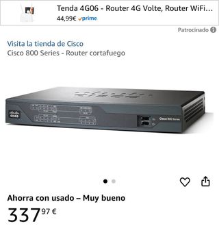 Router Cisco Serie 800 Firewall