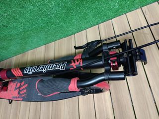 KRF The New Urban Concept Premier City 200 Patinete Plegable Doble Suspención para Desplazamiento Urbano, Unisex Adulto