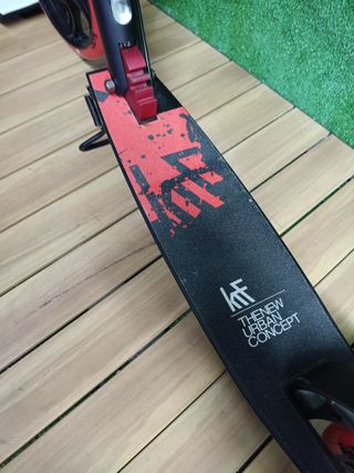 KRF The New Urban Concept Premier City 200 Patinete Plegable Doble Suspención para Desplazamiento Urbano, Unisex Adulto