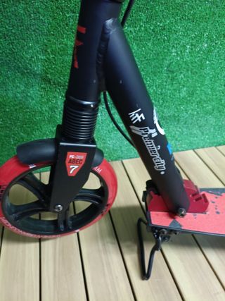 KRF The New Urban Concept Premier City 200 Patinete Plegable Doble Suspención para Desplazamiento Urbano, Unisex Adulto