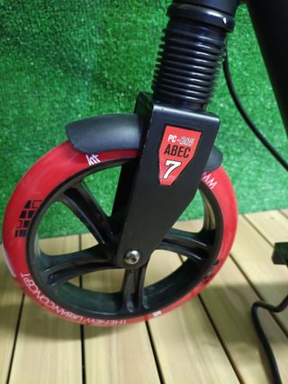 KRF The New Urban Concept Premier City 200 Patinete Plegable Doble Suspención para Desplazamiento Urbano, Unisex Adulto