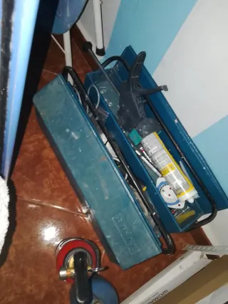 Caja de herramientas de hierro