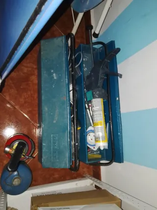 Caja de herramientas de hierro