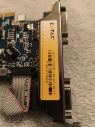 Tarjeta Gráfica ZOTAC 8400GS 1GB DDR3 64bit PCI-E