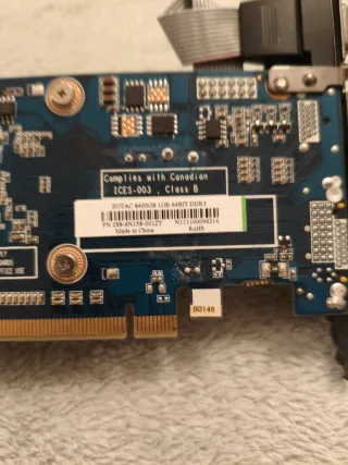 Tarjeta Gráfica ZOTAC 8400GS 1GB DDR3 64bit PCI-E