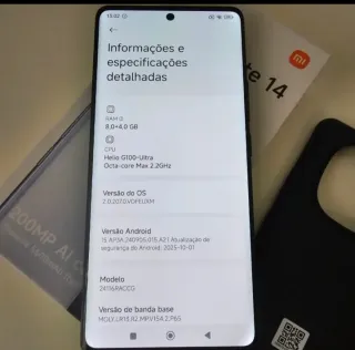 Xiaomi Redmi Note 14 Pro 4G Negro