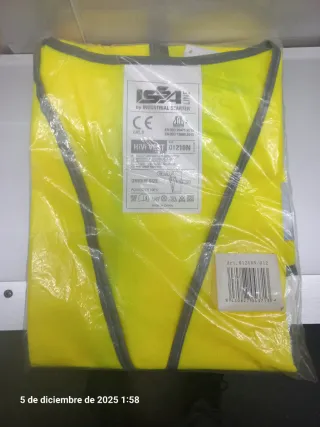 Chaleco reflectante ISSA Hi-Vis Talla Única