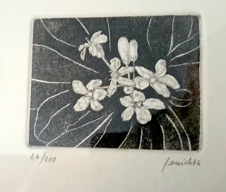 Coppia quadri marmo e oro