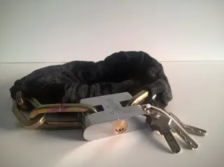 Cadena Antirrobo Seguridad Bici Moto Luma