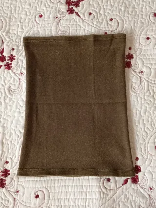 Bufanda Tubular Ajustable Verde Caqui