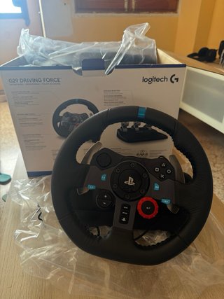 Volante Logitech G29 y Playseat