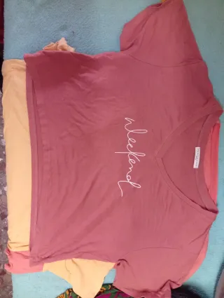 Lote 3 Camisetas Básicas M (Tex, Zara, terraduan)