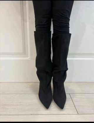 Stivali donna neri tacco alto tg 37 nuovo