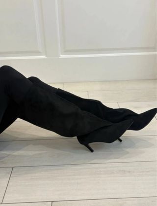 Stivali donna neri tacco alto tg 37 nuovo