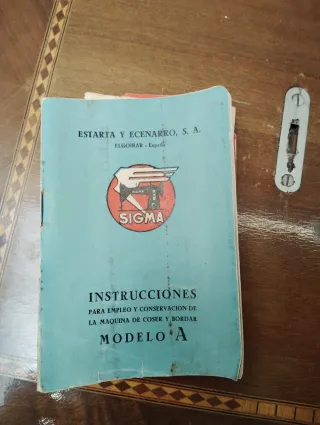Máquina de coser Sigma Elgoibar España