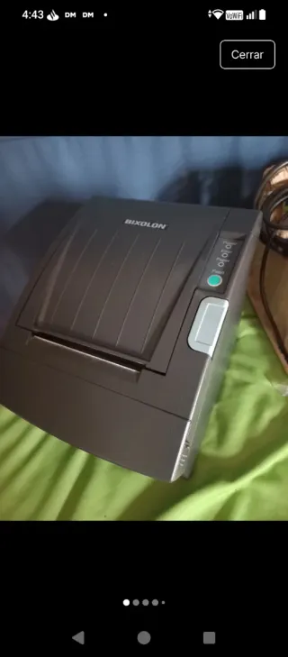 Impresora de Tickets Bixolon Negra/Gris