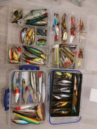Set señuelos pesca depredadores