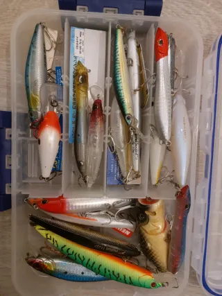 Set señuelos pesca depredadores