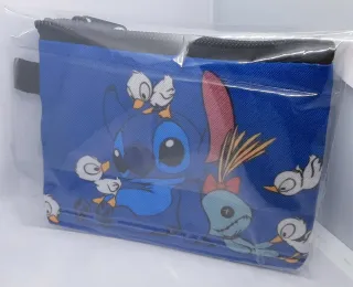 MONEDERO DE TELA PARA FANS DE STITCH- Nuevo