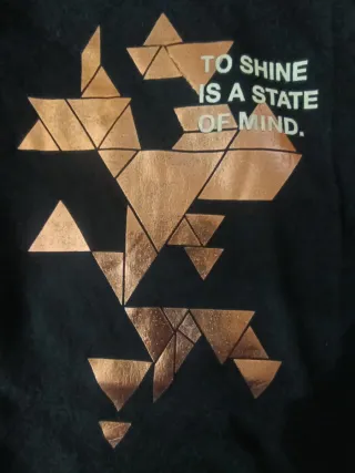 Camiseta Stradivarius Negra