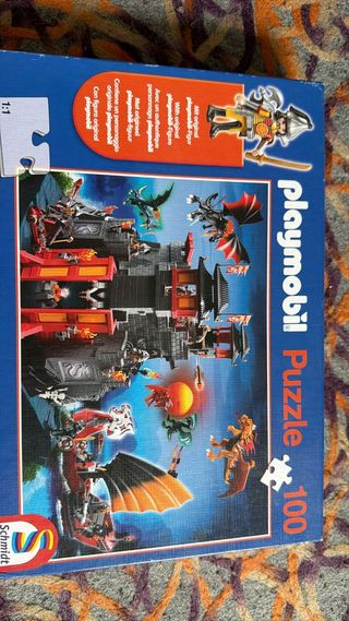 Puzzle Playmobil 100 piezas #playmobil