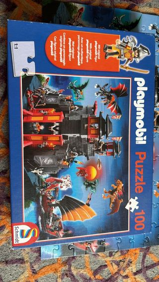 Puzzle Playmobil 100 piezas #playmobil