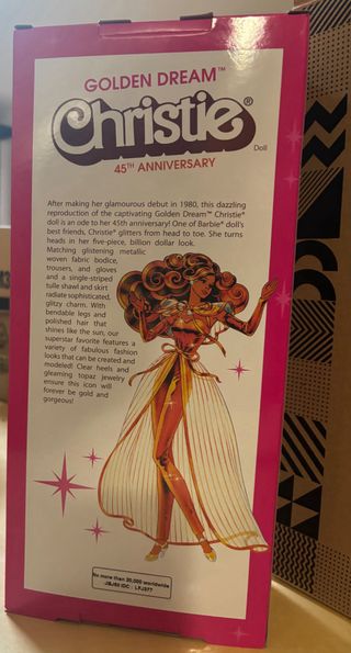 Barbie Golden Dream Christie 45th Anniversary