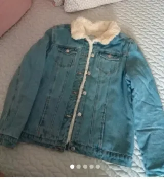 Cazadora vaquera forrada