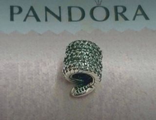 Charm Pandora Serpiente Brillante Plata