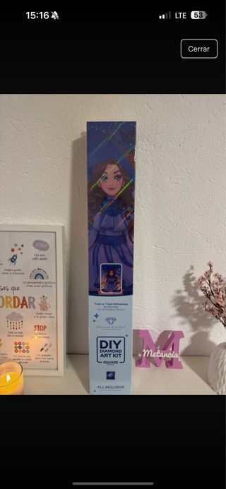 Lienzo de Diamond Art Club