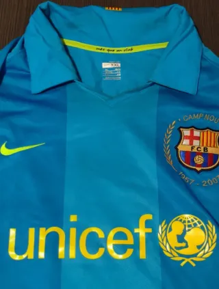 Camiseta FC Barcelona 2007/08 Talla XXL