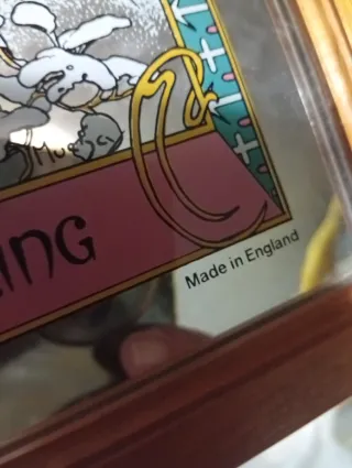 Specchio vintage Alphonse Mucha Primavera